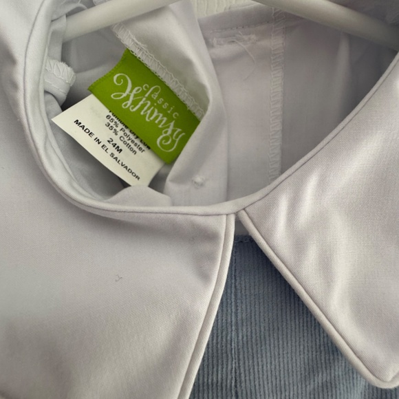 Classic Whimsy Snowman Appliqué Corduroy Longall Set, Size 24 Months, NWT - Picture 3 of 3